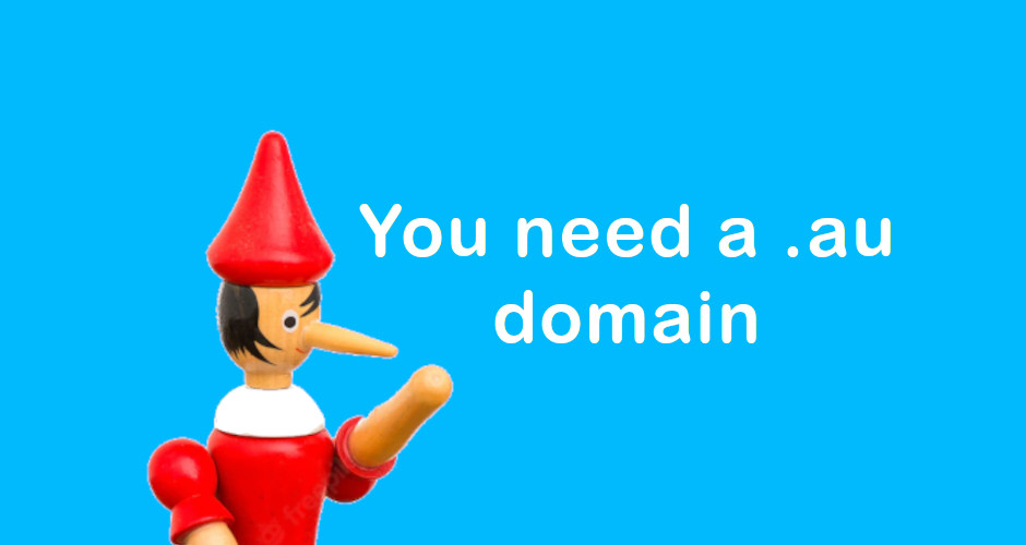 do you need a au domain